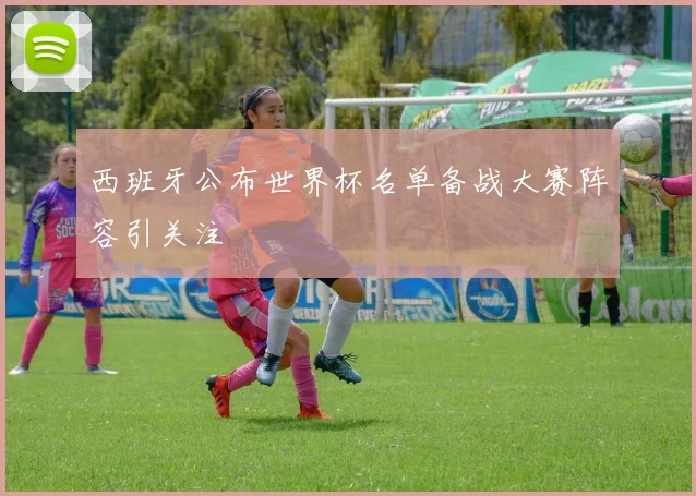 西班牙公布世界杯名单备战大赛阵容引关注