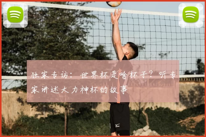 独家专访:世界杯是啥杯子?听专家讲述大力神杯的故事