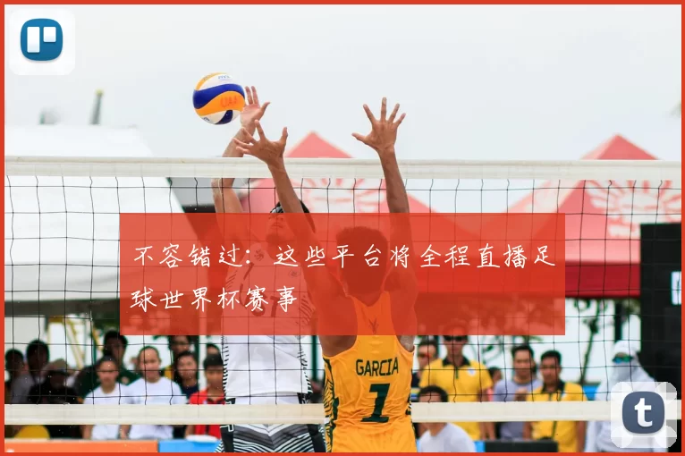 不容错过：这些平台将全程直播足球世界杯赛事